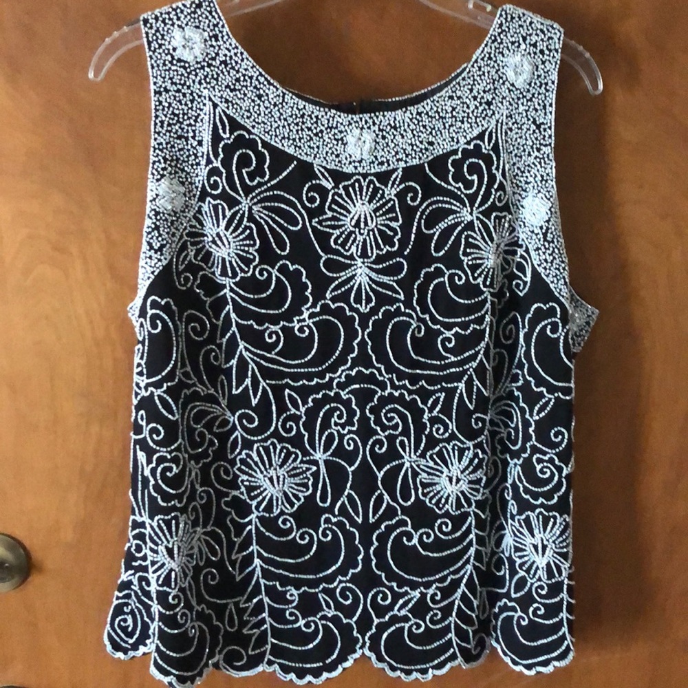 Dressy beaded top
